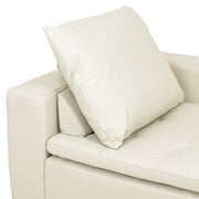 CONCEPT Sezlong piele, brat dreapta