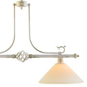 CORA WHITE Lustra 2x60W E27