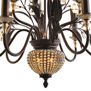 LISBON Lustra 9x60W E14