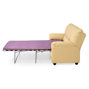 MANDY Canapea extensibila, 3 locuri, piele
