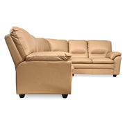 MANDY Coltar stanga, piele, crem