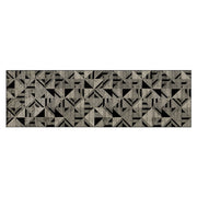 Covor camera 65x210cm maro MAZE