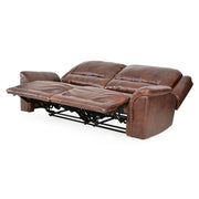 MONTEGO Canapea piele, 2 reclinere actionate manual