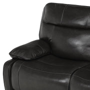 PALLADUM Canapea piele, 2 locuri, 2 reclinere