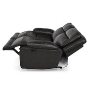 PALLADUM Canapea piele, 2 locuri, 2 reclinere