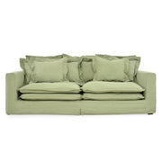 Canapea stofa, 3 locuri, verde SALOTTO
