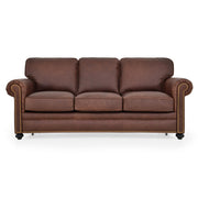 Canapea extensibila, 3 locuri, piele WEBSTER