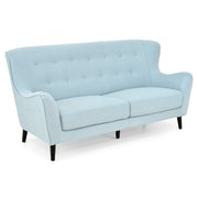 Mobexpert ZURIE Canapea stofa, 3 locuri, bleu