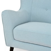 Mobexpert ZURIE Canapea stofa, 3 locuri, bleu