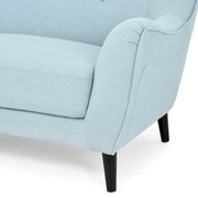 Mobexpert ZURIE Canapea stofa, 3 locuri, bleu